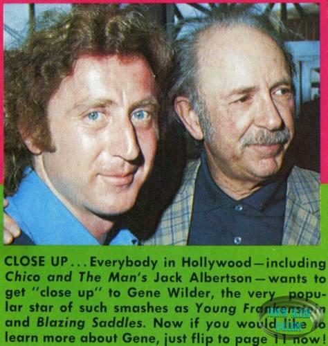 Gene Wilder and Jack Albertson