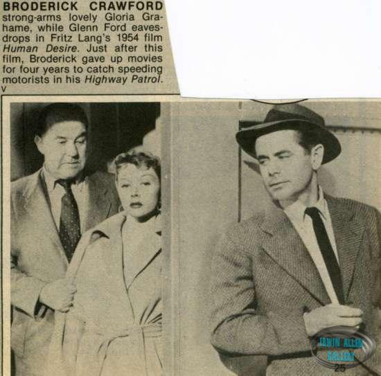 Broderick Crawford in 1954 film Human Desire