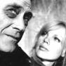 John Carradine with Marta Kristen