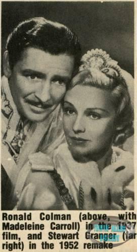 British TV listing clipping
