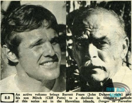 John Dehner in Danger in Paradise with Cliff Potts