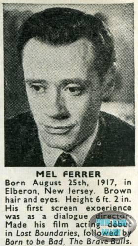 Mel Ferrer