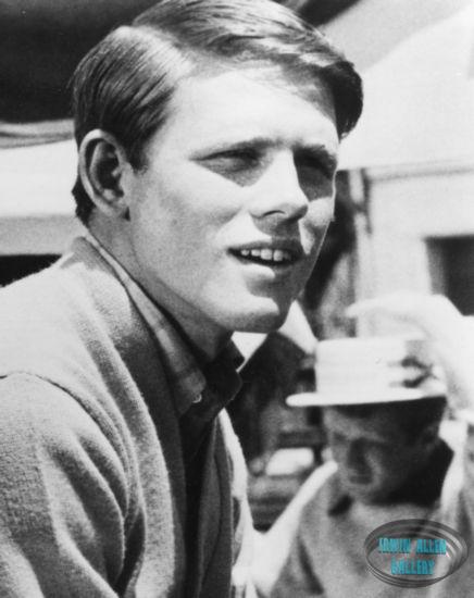 Ron Howard on the set of Happy Days