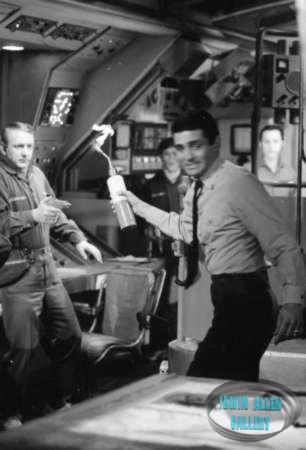 David Hedison says "catch" in Voyage to the Bottom of the Sea