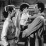 Patricia Owens, Charles Herbert, and David Hedison in The Fly