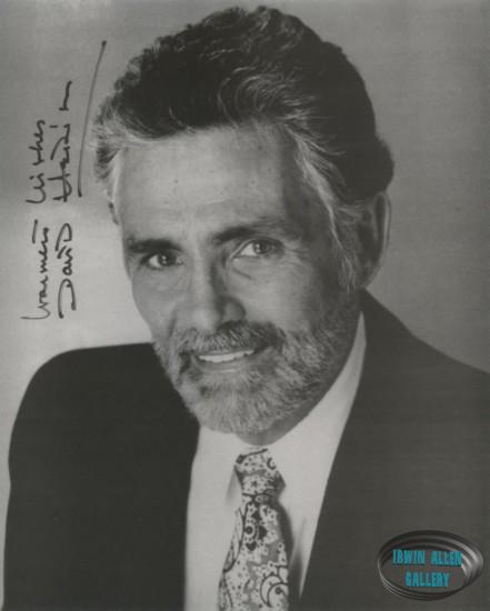 Signed photo from David Hedison for Voyage 94