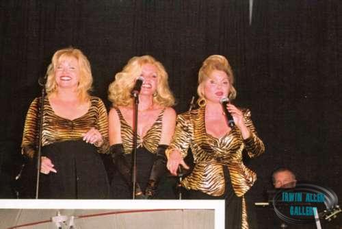 Deanna Lund and Carol Connors singing