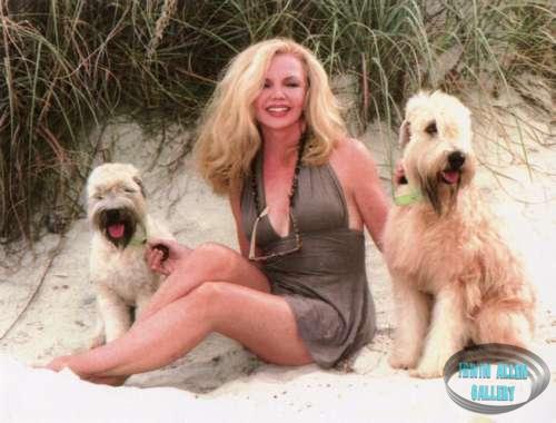 Deanna Lund with Zeke and Zelda