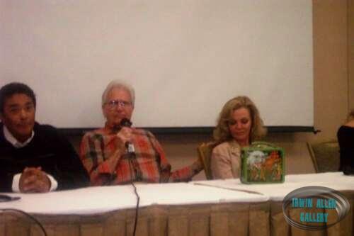 Don Marshall, Don Matheson and Deanna Lund at the Chiller Theatre Expo in April 2004