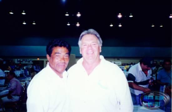 Don Marshall with Gary Lockwood at StarCon 1997
