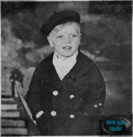 Gary Conway as a child