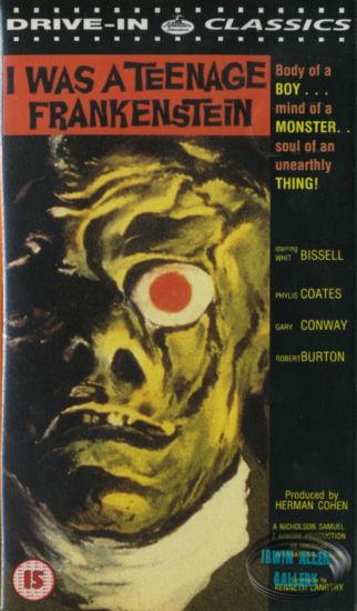 I Was a Teenage Frankenstein British Video