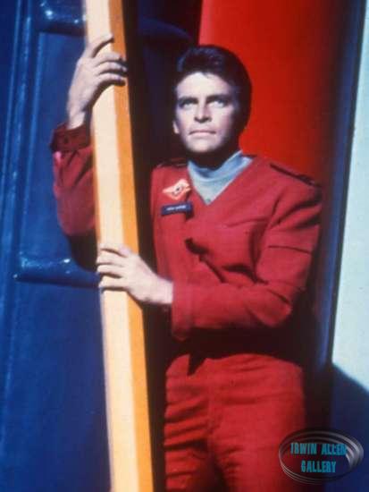 Gary Conway with giant pencil and book