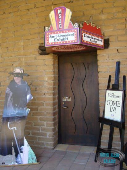Zorro exhibit at Mission San Juan Capistrano