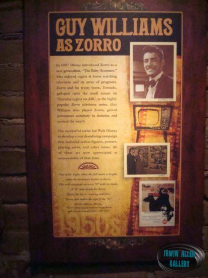 Zorro exhibit at Mission San Juan Capistrano