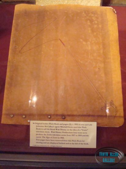 Zorro exhibit at Mission San Juan Capistrano