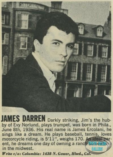 James Darren clipping