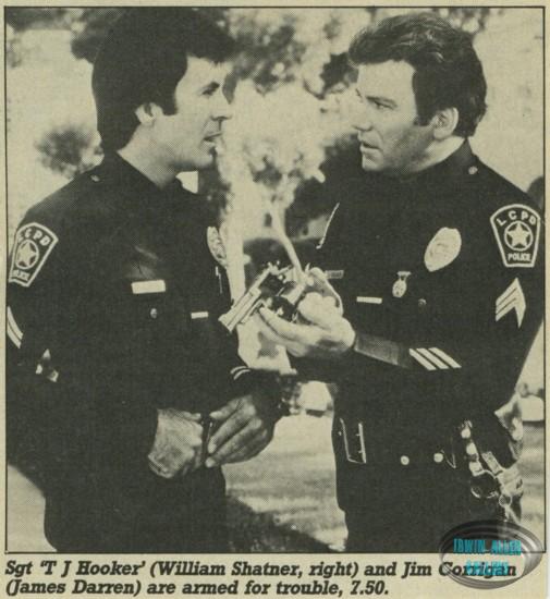 James Darren in T J Hooker