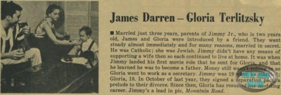 James Darren clipping