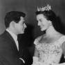Miss America Lee Meriwether with Eddie Fisher