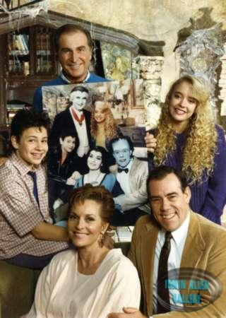 Lee Meriwether with the cast of The Munsters
