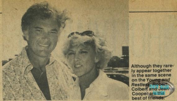 Robert Colbert and Jeanne Cooper