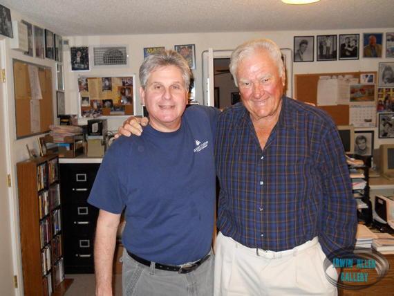 Stu with Robert Colbert