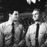 David Hedison and Robert Dowdell in Voyage to the Bottom of the Sea