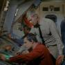 Dell Monroe and Robert Dowdell in Voyage to the Bottom of the Sea