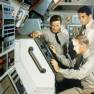 Richard Basehart, Robert Dowdell and David Hedison in Voyage to the Bottom of the Sea