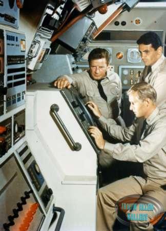 Richard Basehart, Robert Dowdell and David Hedison in Voyage to the Bottom of the Sea