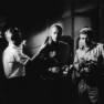 Lighting check with Robert Dowdell and Richard Basehart
