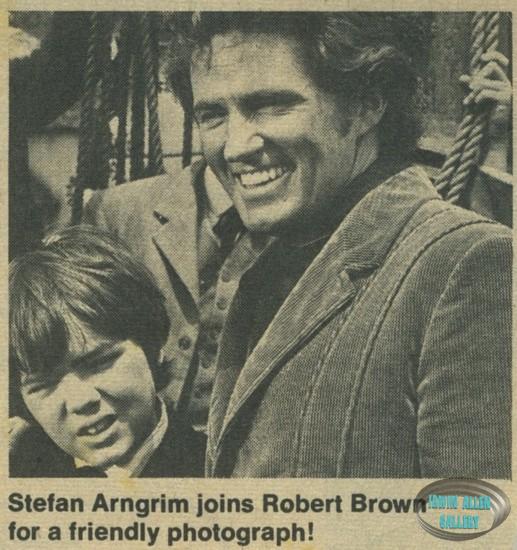 Stefan Arngrim with Robert Brown