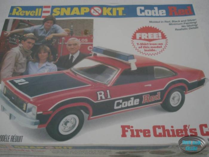 Revell Snap Kit Fire Chief's Car