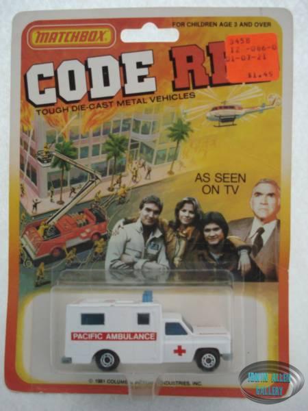 Matchbox Code Red Ambulance