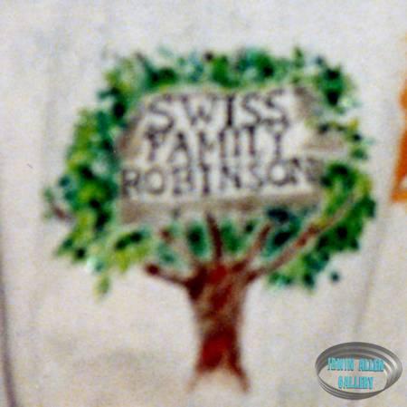Swiss Family Robinson logo on jacket
