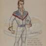 Evel Knievel Costume Drawing for Viva Knievel