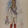 Female Costume Drawing for Viva Knievel