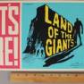 Original Land of the Giants Aurora Model Kit Retail Poster