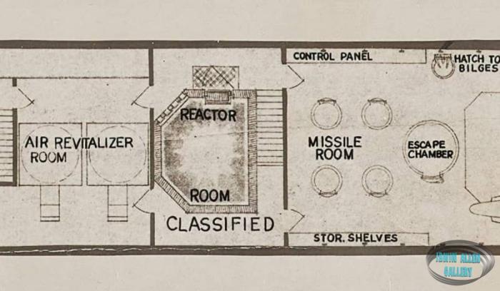 Seaview Blueprint Reactor Room