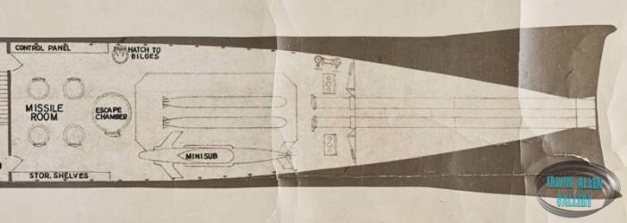Seaview Blueprint Missile Room