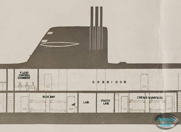 Seaview Blueprint Conning Tower