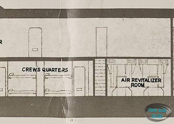Seaview Blueprint Crew's Quarters