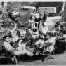 Irwin Allen with Lost World Cast