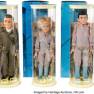 4 Japanese Marusan Dolls
