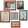 Showman of the Year Award with Plaques