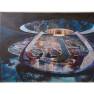 Tom Cranham Signed Dome with Seats Concept Art