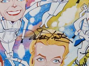 TV Guide Cover and Signed Poster