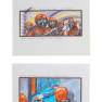 Lot #95 Swarm Original Storyboard Illustrations