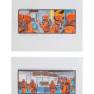 Lot #95 Swarm Original Storyboard Illustrations